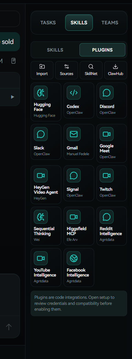Deep Canvas agent plugins library